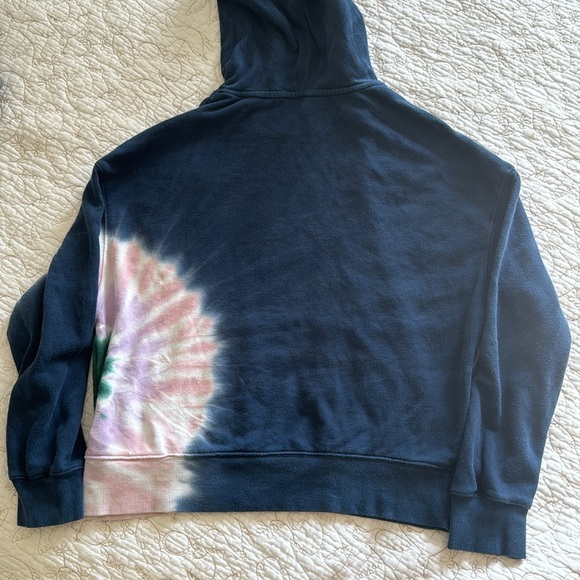 Wildfox Midnight Blue Tie Dye Hoodie XS - Picture 5 of 5